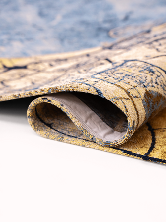 Teppich Rechteckig | Cities Dubai – Gold Sea Teppich | Art.-Nr. 9698 - von Louis de Poortere online kaufen bei LIVINGforme.