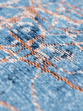 Runder Teppich | Cities Tokio – Conductive Blue Runder Teppich | Art.-Nr. 9314 - von Louis de Poortere online kaufen bei LIVINGforme.