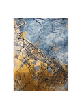 Teppich Rechteckig | Cities Dubai – Gold Sea Teppich | Art.-Nr. 9698 - von Louis de Poortere online kaufen bei LIVINGforme.