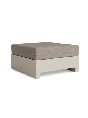 Edge Lounge Footstool Lava, including cushion