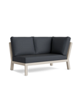 | Timber Lounge Bank links, hohe Armlehne - von Life Outdoor Living online kaufen bei LIVINGforme.