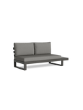 | Ibiza Lounge Open Bank links mit Tisch - von Life Outdoor Living online kaufen bei LIVINGforme.