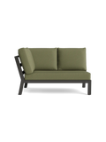 Timber Lounge Bank rechts, hohe Armlehne