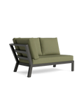 Timber Lounge Bank rechts, hohe Armlehne