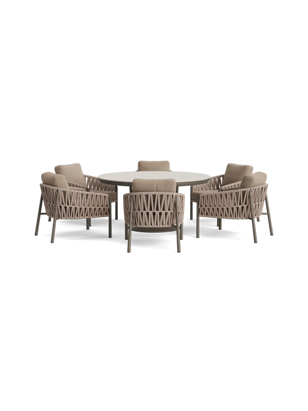 Outdoor Dining Set | Valencia Low Dining Set - von Life Outdoor Living online kaufen bei LIVINGforme.
