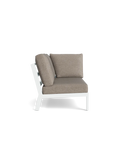 Timber Lounge Bank links, hohe Armlehne