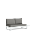 | Ibiza Lounge Open Bank links mit Tisch - von Life Outdoor Living online kaufen bei LIVINGforme.
