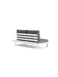 | Ibiza Lounge Open Bank links mit Tisch - von Life Outdoor Living online kaufen bei LIVINGforme.