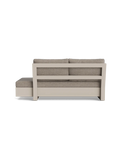 | Edge Lounge Open Bank links mit Kissen - von Life Outdoor Living online kaufen bei LIVINGforme.