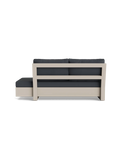 | Edge Lounge Open Bank links mit Kissen - von Life Outdoor Living online kaufen bei LIVINGforme.