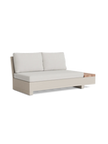 | Edge Lounge Open Bank links mit Tisch - von Life Outdoor Living online kaufen bei LIVINGforme.