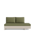 Edge Lounge Open Bank links mit Kissen