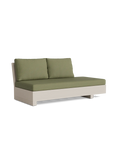 Edge Lounge Open Bank links mit Kissen