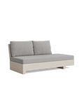 Edge Lounge Open Bank links mit Kissen