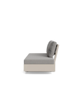Edge Lounge Open Bank links mit Kissen