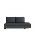Edge Lounge Open Bank links mit Kissen