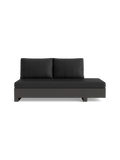Edge Lounge Open Bank links mit Kissen
