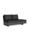 Edge Lounge Open Bank links mit Kissen