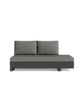 Edge Lounge Open Bank links mit Kissen