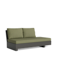 Edge Lounge Open Bank links mit Kissen