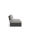 Edge Lounge Open Bank links mit Kissen