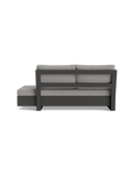 Edge Lounge Open Bank links mit Kissen