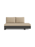 Edge Lounge Open Bank links mit Kissen