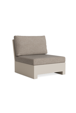 Edge Lounge Erweiterung Beige, inkl. Kissen