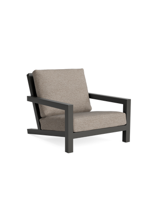Block Lounge Sessel, Gestell Lava
