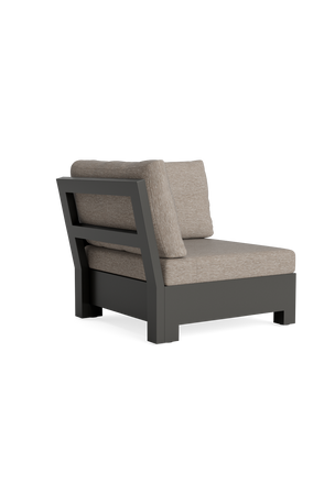 Edge Lounge Ecke, Gestell Lava, inkl. Kissen