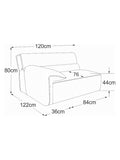 Sofa | Vola Sofa | "Element 105 Armteil links" - von designwerk online kaufen bei LIVINGforme.