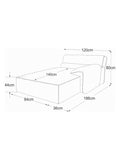 Sofa | Vola Sofa | "REC rechts" - von designwerk online kaufen bei LIVINGforme.