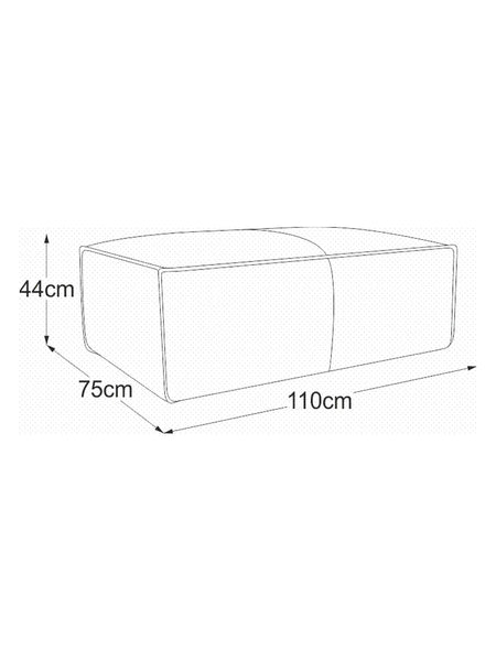 Sofa | Vola Sofa | "Megahocker" - von designwerk online kaufen bei LIVINGforme.