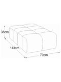 Sofa | Temple Sofa | "Zwischenhocker" - von designwerk online kaufen bei LIVINGforme.