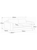 Sofa | Parma Sofa | "Megasofa" - von designwerk online kaufen bei LIVINGforme.