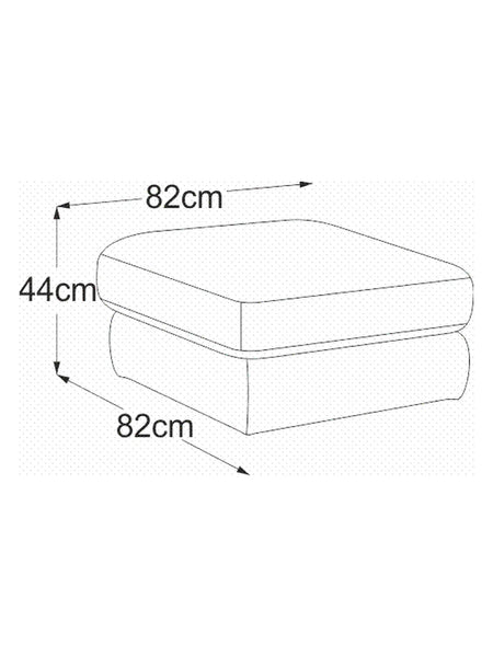 Sofa | Parma Sofa | "Hocker" - von designwerk online kaufen bei LIVINGforme.