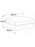 Sofa | Parma Sofa | "Megahocker" - von designwerk online kaufen bei LIVINGforme.