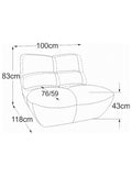 Sofa | Passion Sofa | "Sessel (RVM)" - von designwerk online kaufen bei LIVINGforme.