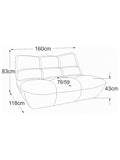 Sofa | Passion Sofa | "2er-Sofa (RVM)" - von designwerk online kaufen bei LIVINGforme.