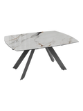Esstisch Missouri, Platte Marmoroptik Fiorentino, geschlossen