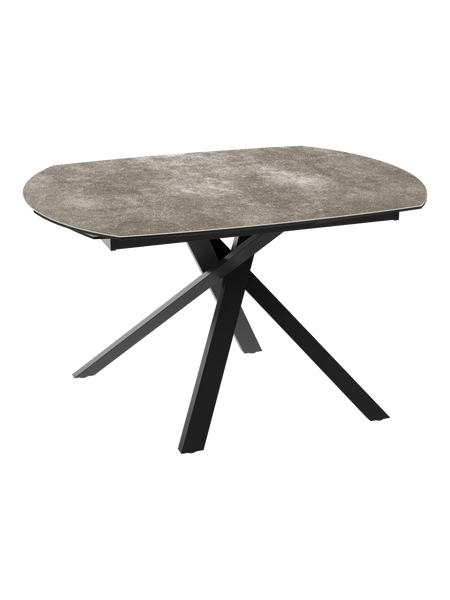 Esstisch Kheops, 120/180 x 90 cm Esstisch Akante Zementgrau