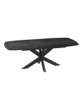 Esstisch Phoenix, Platte Titan, ausgezogen