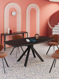Esstisch Milazzo, Platte Havanna, im Raum
