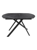 Esstisch Stromboli, 130/190 x 100 cm Esstisch Akante Marmoroptik Marquina