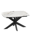 Esstisch Phoenix, 130/170 x 100 cm Esstisch Akante Marmoroptik Fiorentino