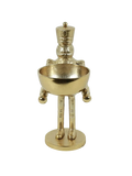 Deko-Nussknacker mit Schale "Rick" Gold