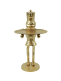 Deko-Nussknacker mit Tablett "Rick" Gold