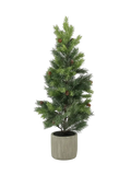 Deko-Weihnachtsbaum Stechfichte Grün