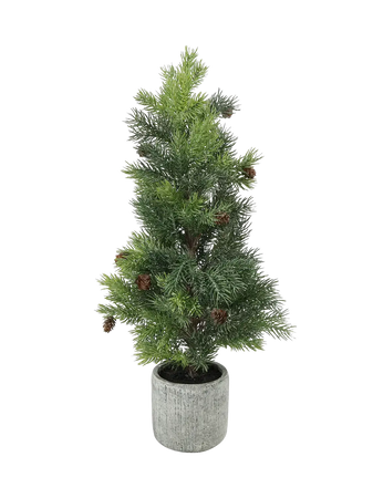 Deko-Weihnachtsbaum Stechfichte Grün