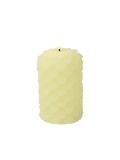 LED-Kerze Tannenzapfen "Lyon" Creme